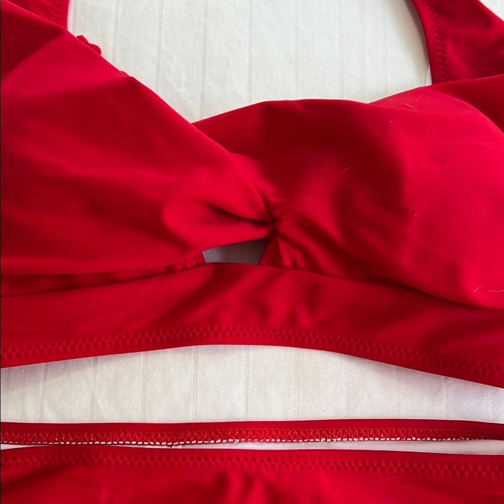 Red Halter Bikini Set - Picture 8 of 8